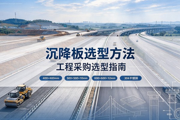 灵山沉降板选择方法