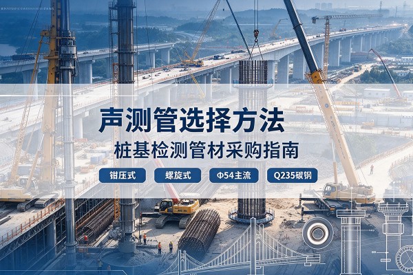 灵山声测管选型标准