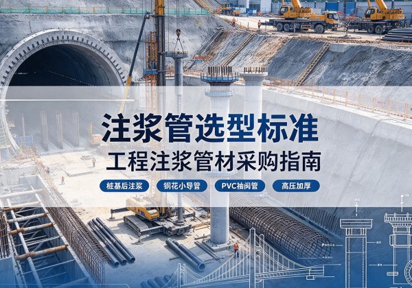 灵山注浆管选型标准